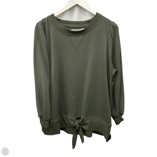 Sweatshirt Crewneck By The Sweatshirt Project In Green, Size: 1x