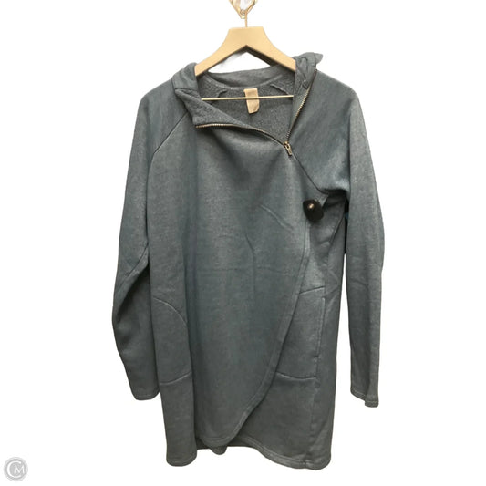 Athletic Jacket By Rbx In Blue, Size: L