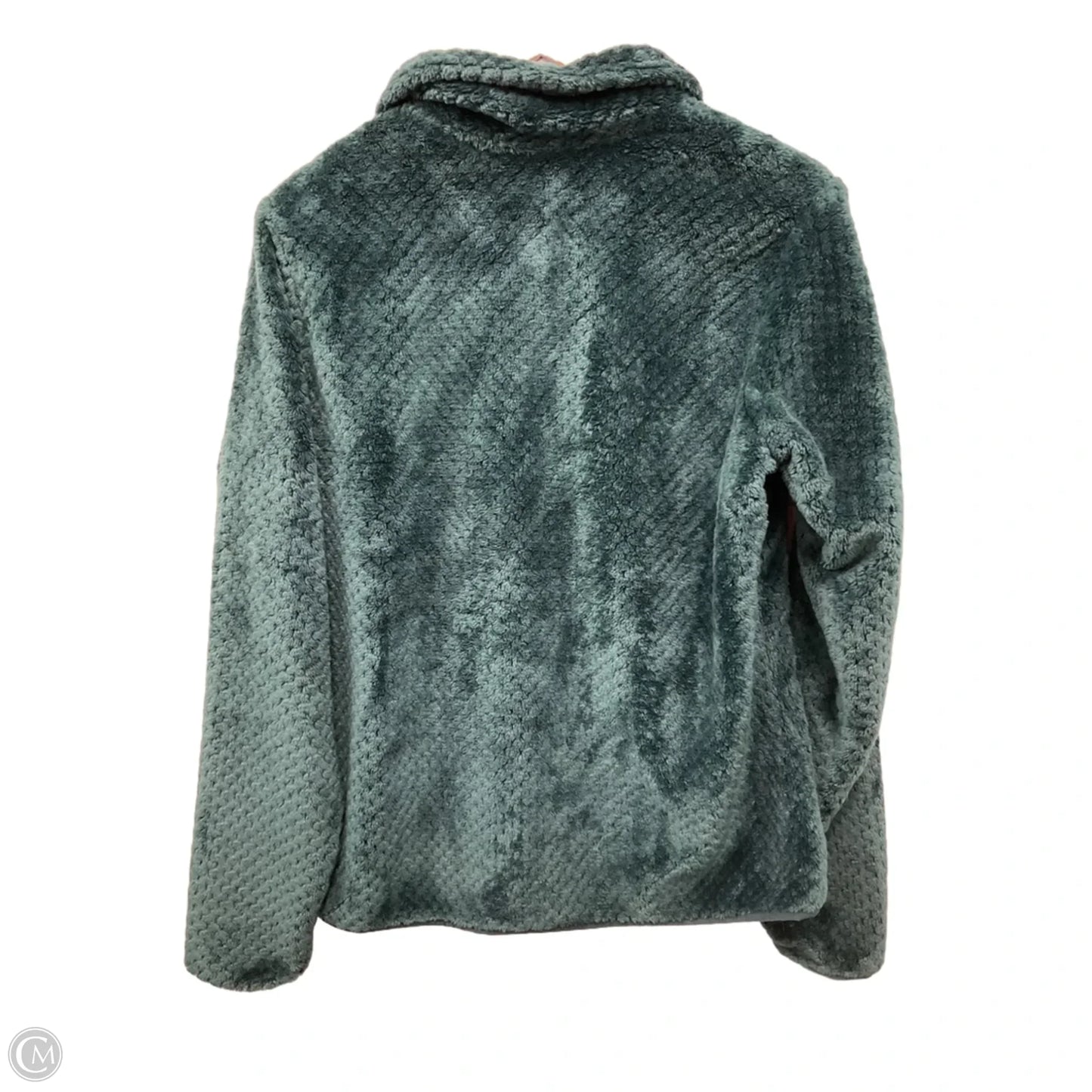 Jacket Fleece By Columbia In Aqua, Size: L