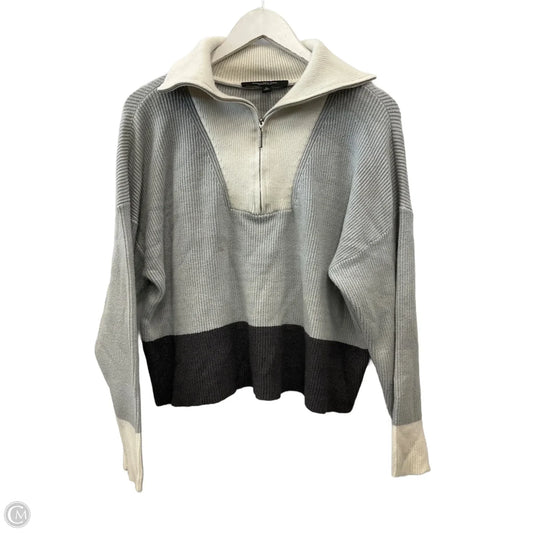 Sweatshirt Collar By Marc New York In Grey, Size: Xl