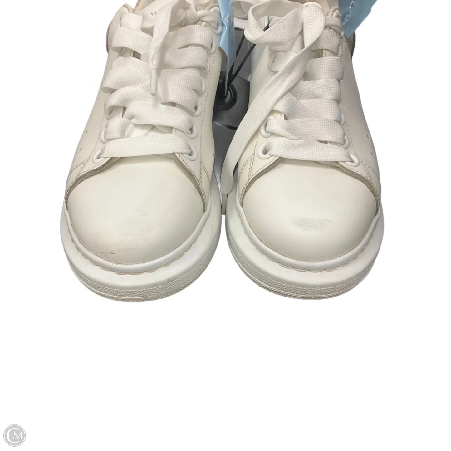 Shoes Luxury Designer By Alexander Mcqueen In White, Size: 6.5