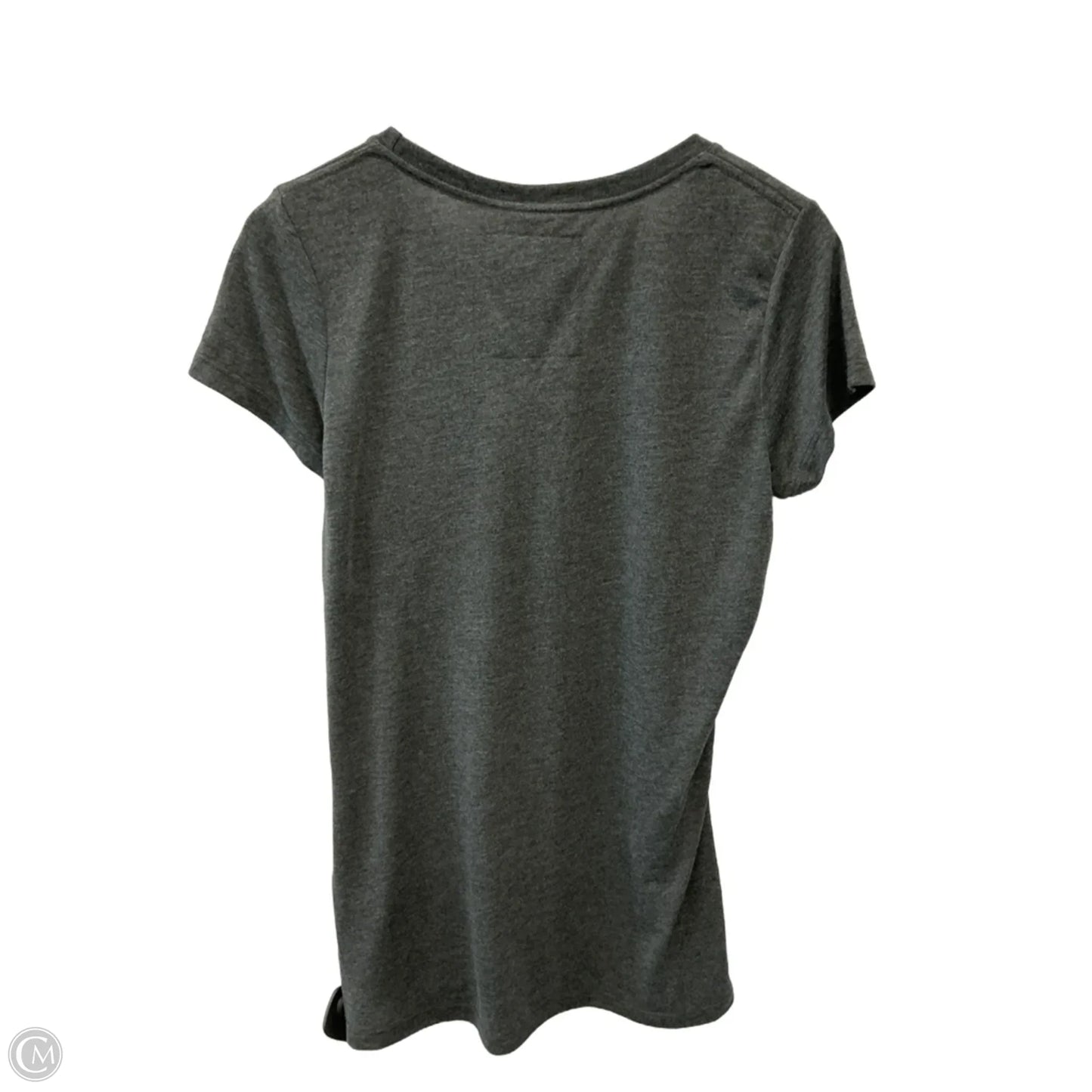 Top Short Sleeve By Clothes Mentor In Grey, Size: L
