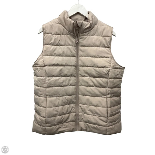 Vest Puffer & Quilted By Maurices In Tan, Size: Xl
