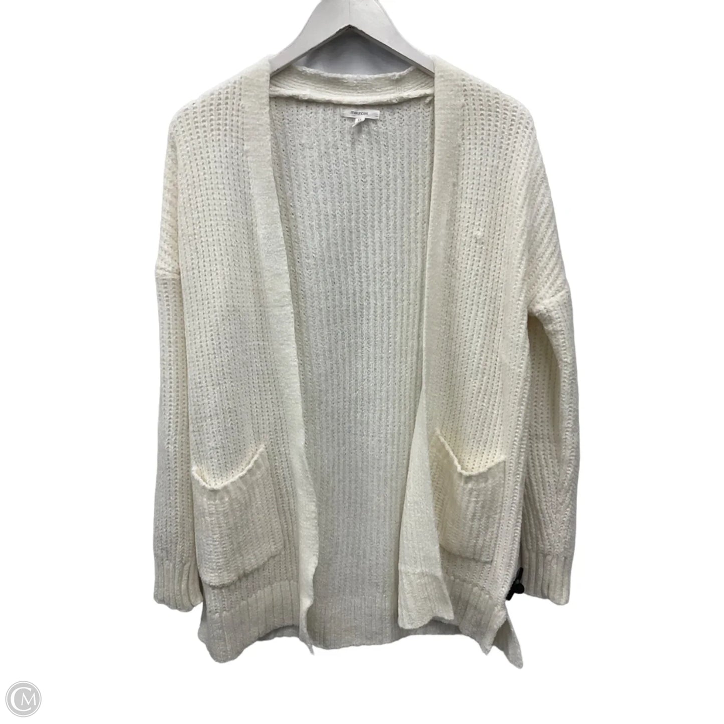 Cardigan By Maurices In Cream, Size: S