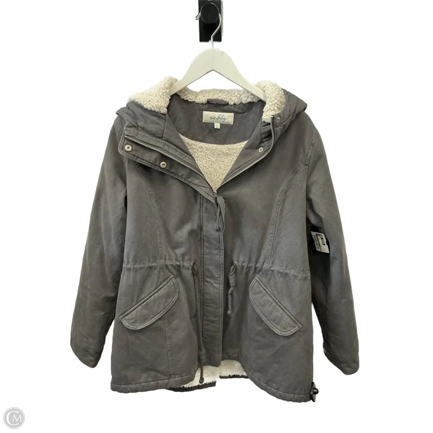 Coat Other By Sebby In Grey, Size: Xl