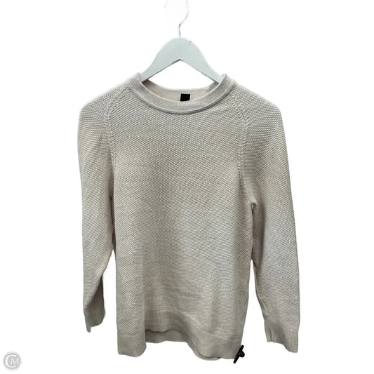 Sweater By Lululemon In Cream, Size: Xs