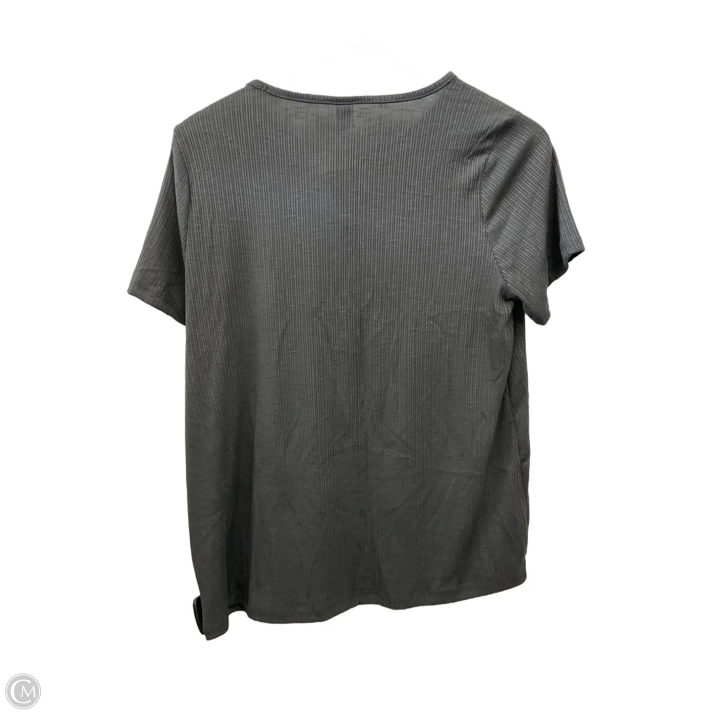 Top Short Sleeve By Old Navy In Grey, Size: M
