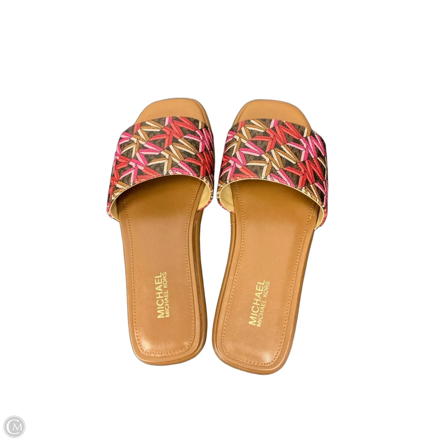 Sandals Designer By Michael Kors In Brown, Size: 5