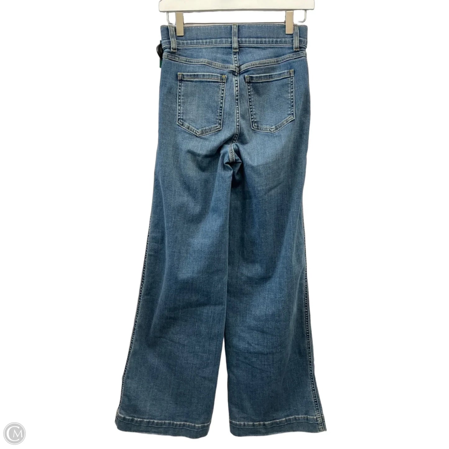 Jeans Boot Cut By Spanx In Blue Denim, Size: 0