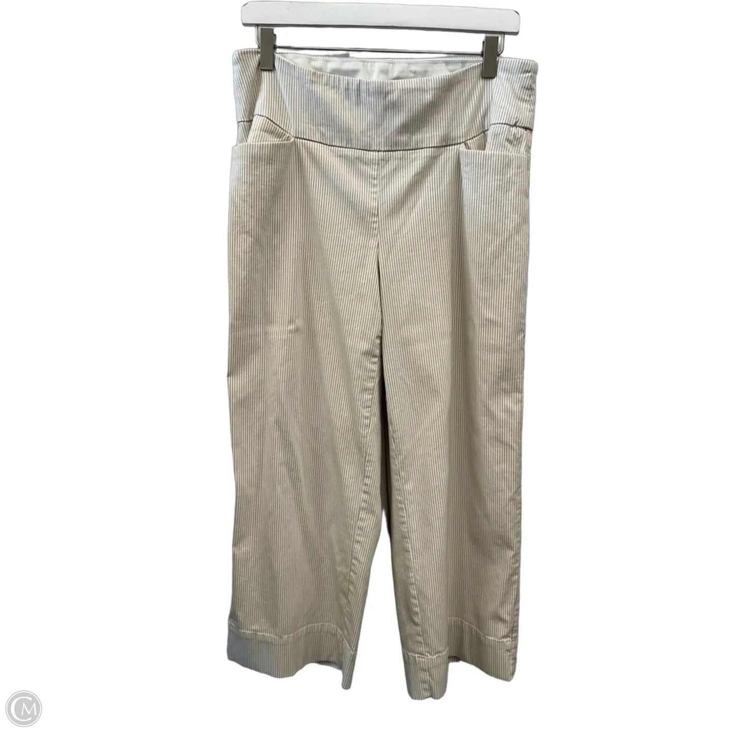 Capris By Sc & Co In Beige, Size: 12