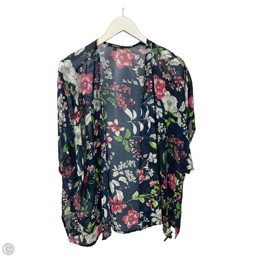 Kimono By Ambiance Apparel In Multi-colored, Size: S
