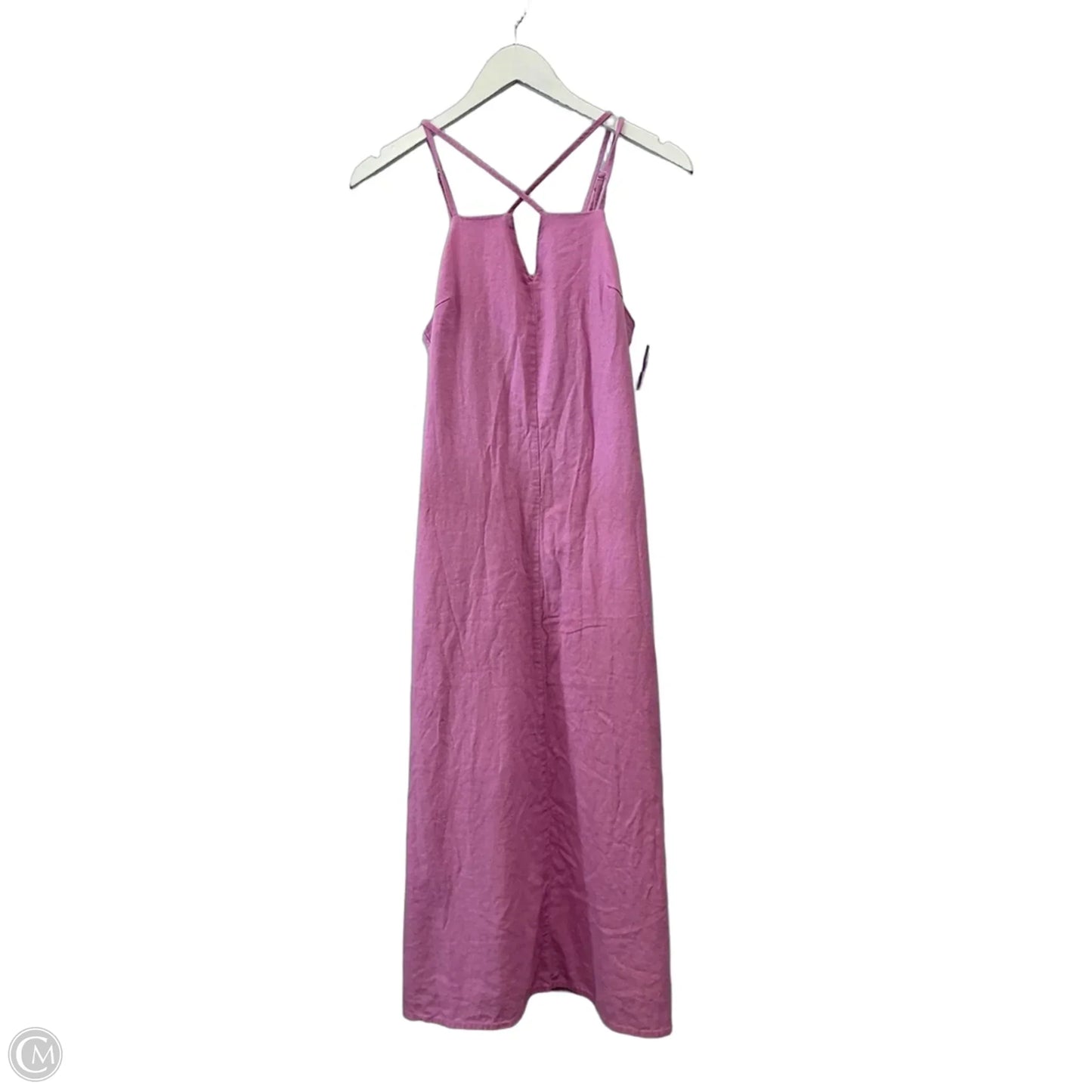 Dress Casual Midi By Universal Thread In Pink, Size: M
