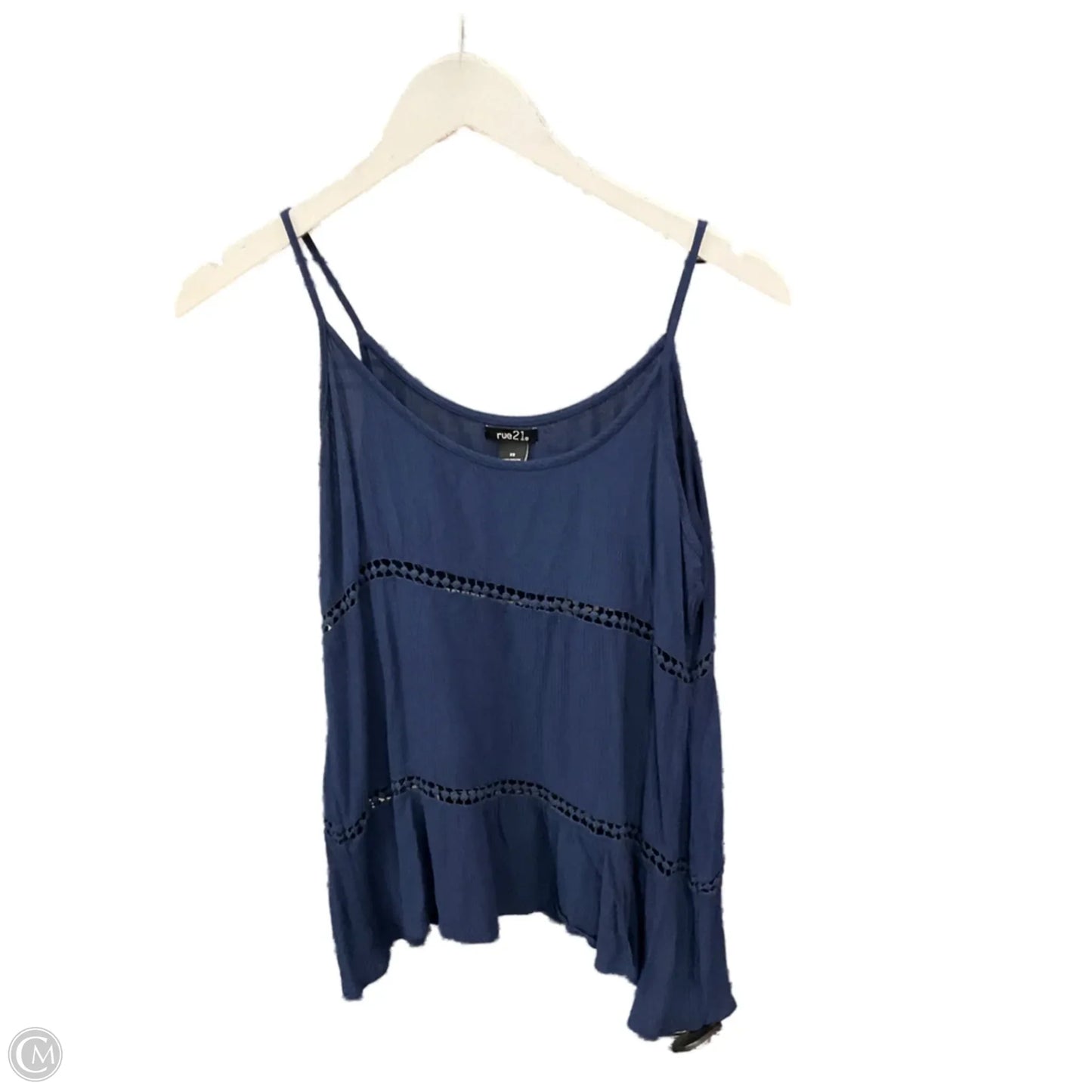 Top Sleeveless By Rue 21 In Navy, Size: Xs