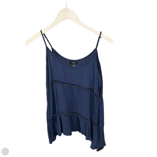 Top Sleeveless By Rue 21 In Navy, Size: Xs