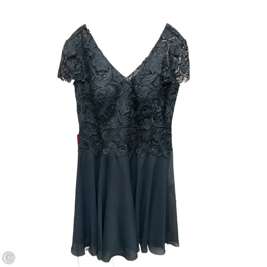 Dress Party Short By Clothes Mentor In Navy, Size: 2x