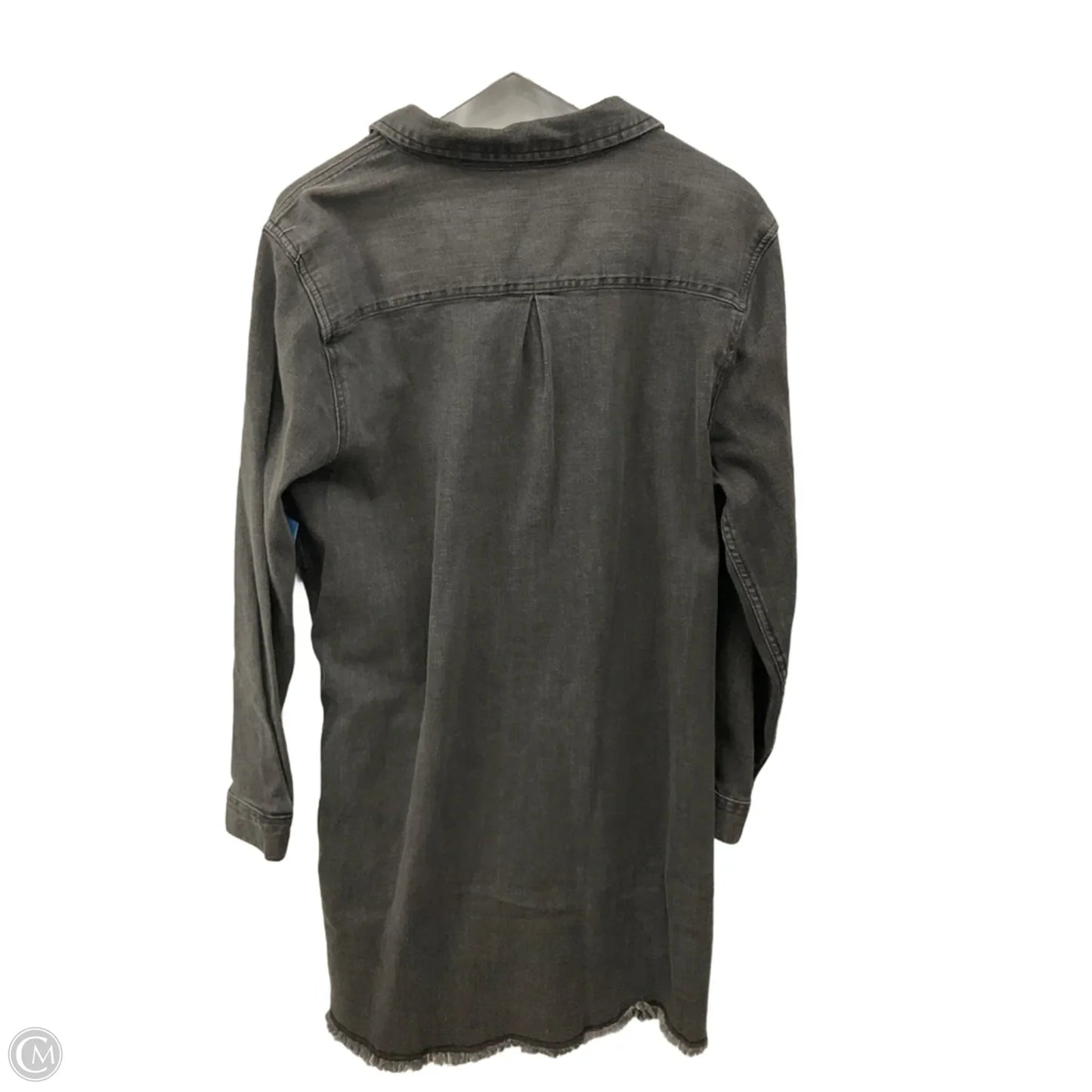 Dress Casual Short By Natural Reflections In Grey, Size: 1x