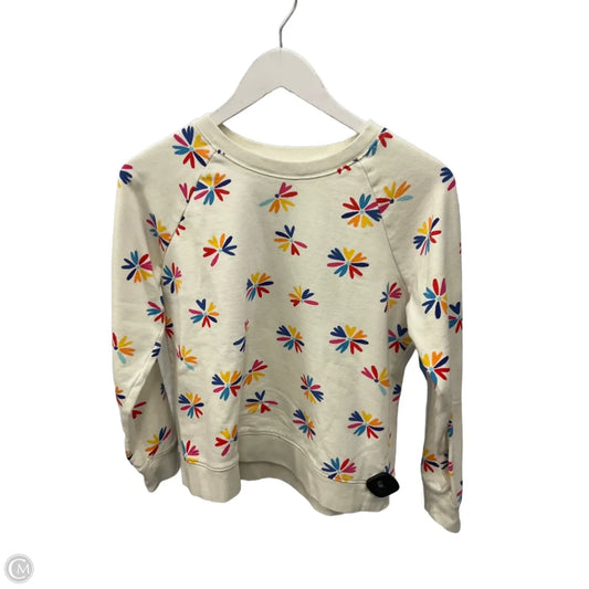 Top Long Sleeve By Clothes Mentor In Cream, Size: S