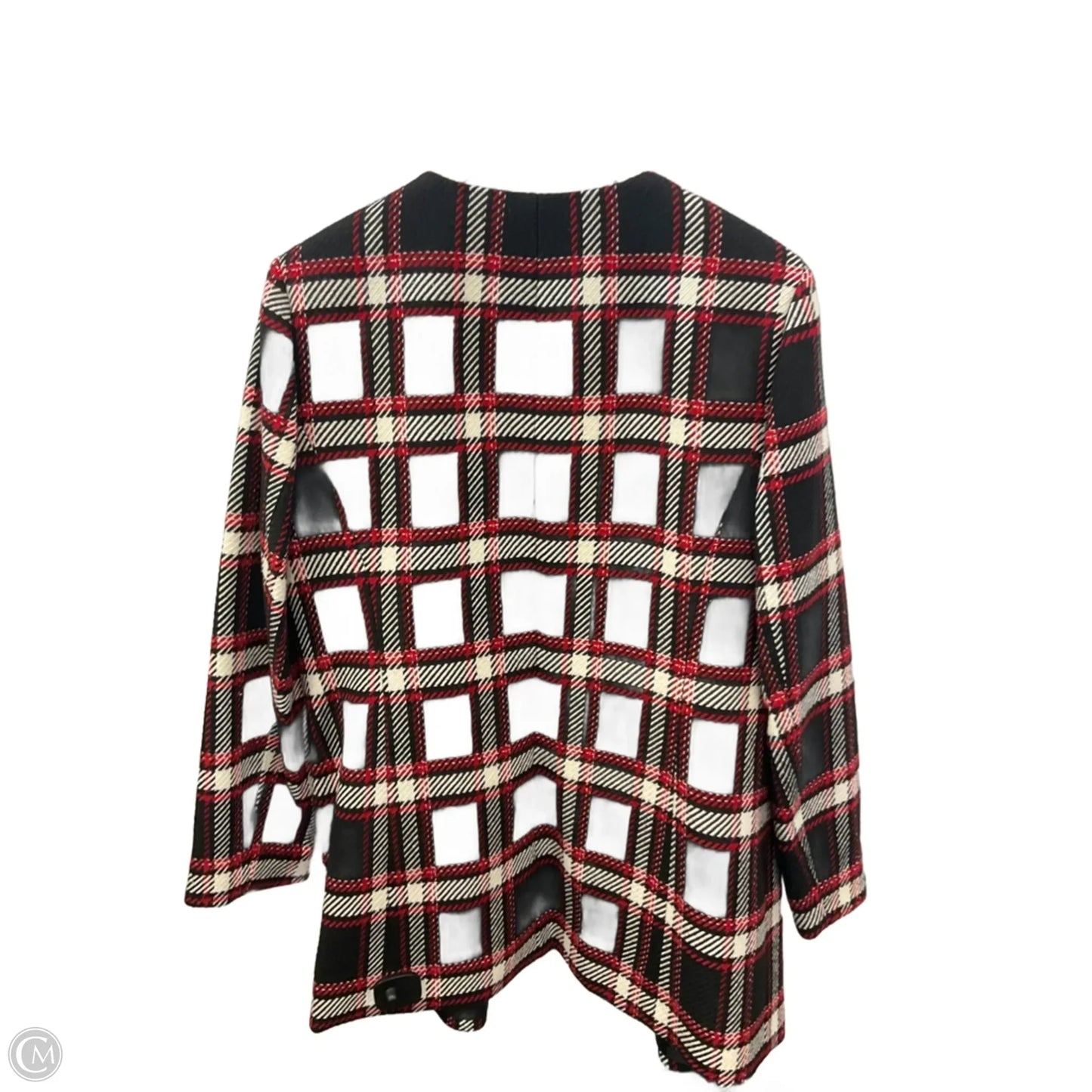 Jacket Other By Kasper In Black & White, Size: L