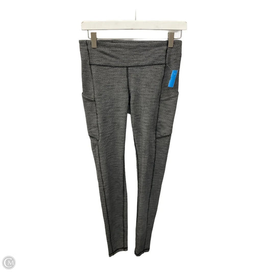 Athletic Leggings By Lululemon In Black & White, Size: 8