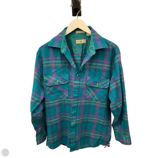 Top Long Sleeve By Clothes Mentor In Green, Size: M