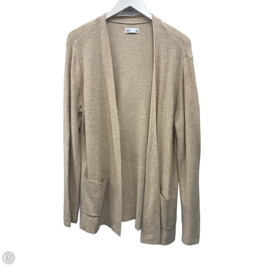 Sweater Cardigan By Croft And Barrow In Tan, Size: Xl