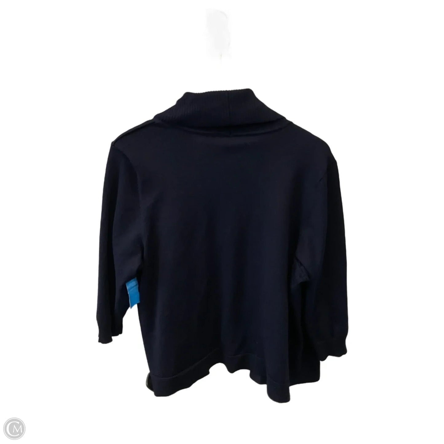 Sweater Cardigan By 89th And Madison In Navy, Size: 1x