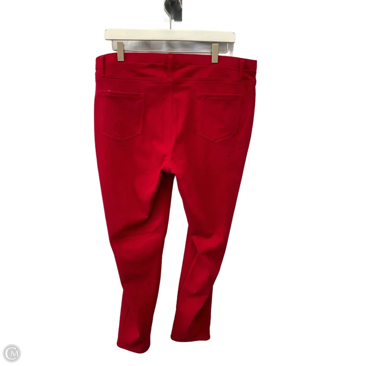 Pants Leggings By Faded Glory In Red, Size: Xxl