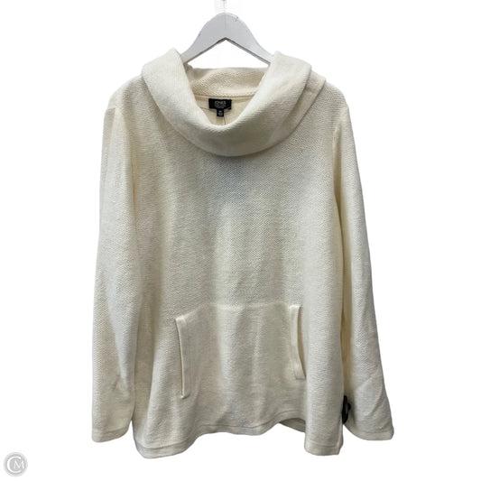 Sweater By Jones New York In Cream, Size: 2x