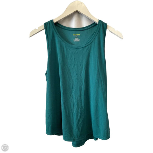 Athletic Tank Top By Tek Gear In Green, Size: M