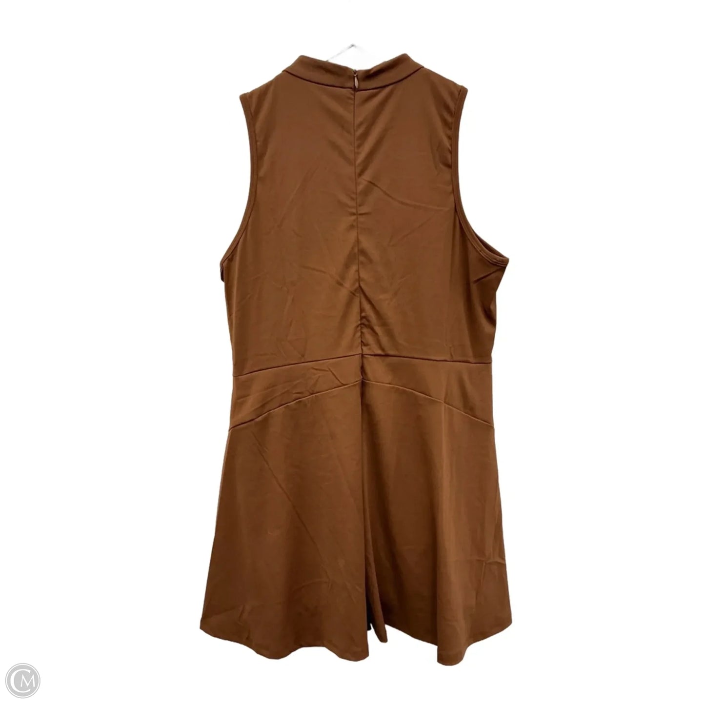 Athletic Dress By Clothes Mentor In Brown, Size: L