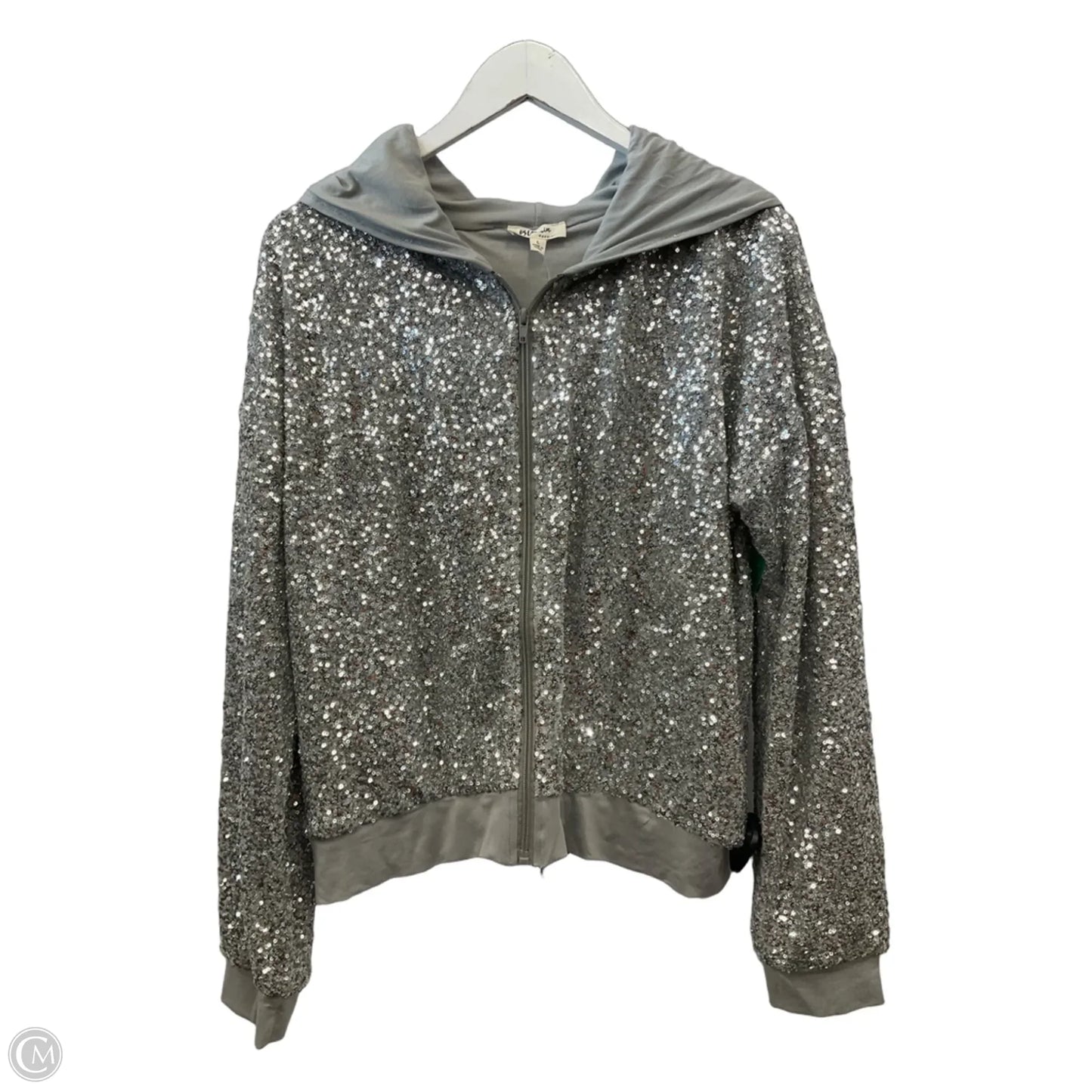 Jacket Other By Blumin In Silver, Size: L