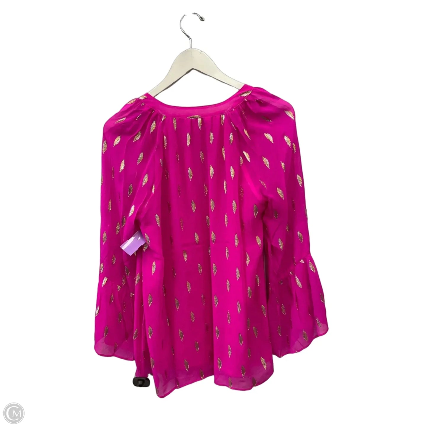 Top Long Sleeve By Lilly Pulitzer In Pink, Size: S