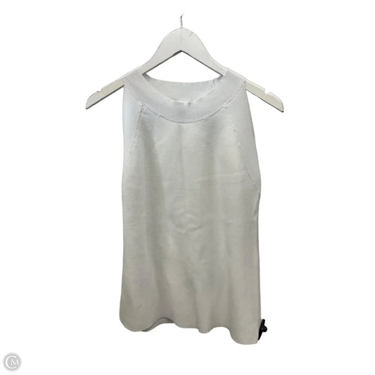 Top Sleeveless By Ann Taylor In White, Size: Xlp