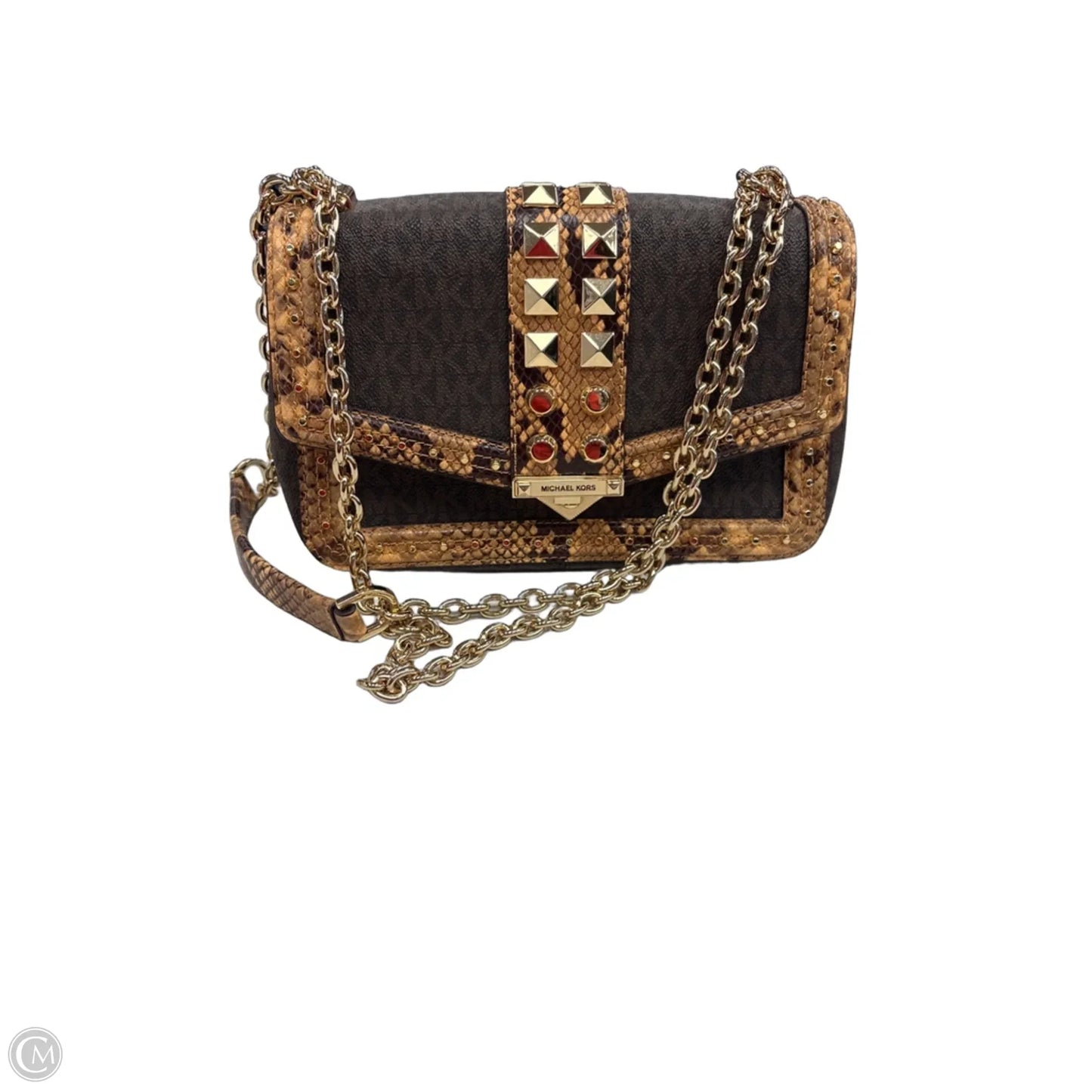 Crossbody Designer By Michael Kors, Size: Small