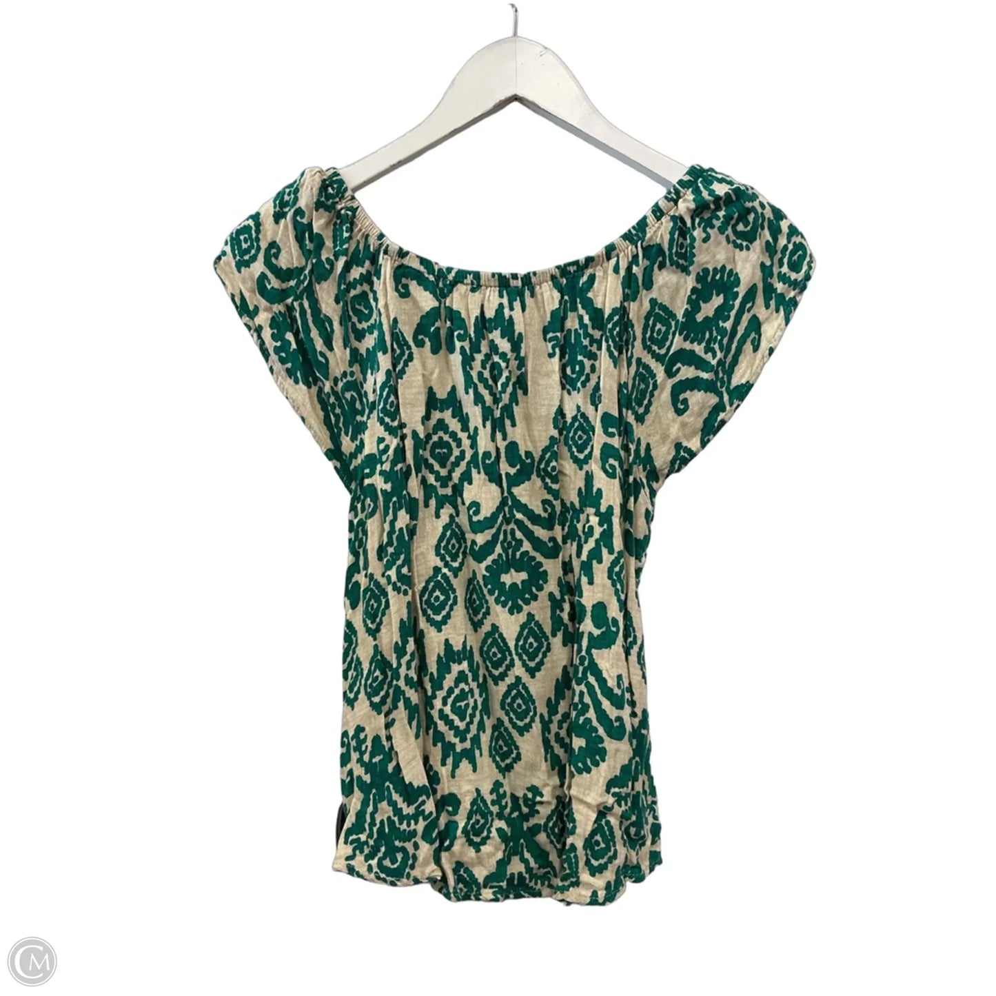 Skirt Set 2pc By Cupio In Green & Tan, Size: 8