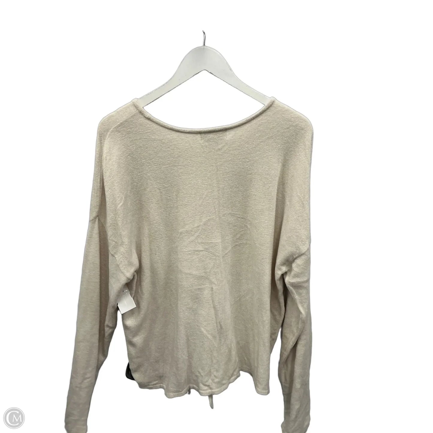 Sweater By Barefoot Dreams In Tan, Size: 1x