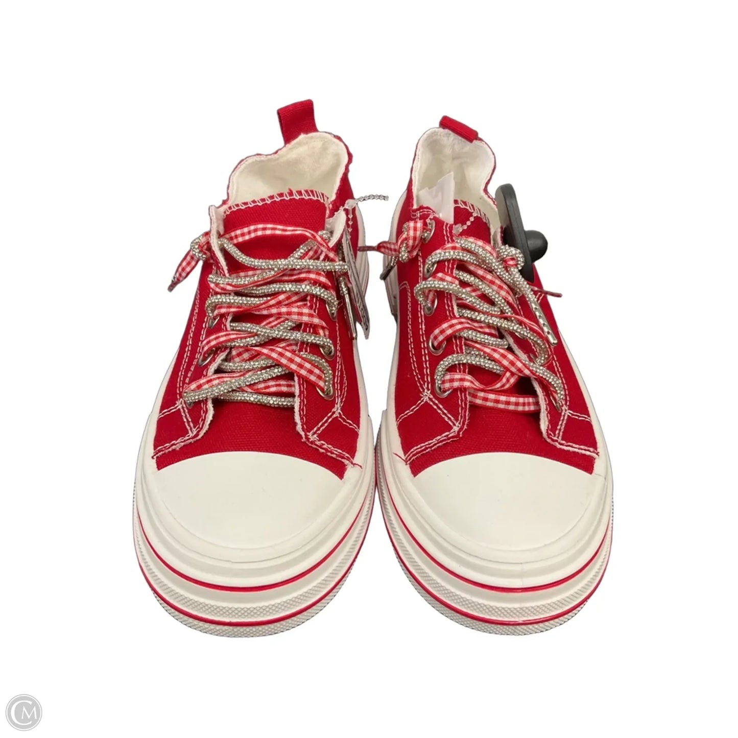 Shoes Sneakers By Very G In Red, Size: 8.5