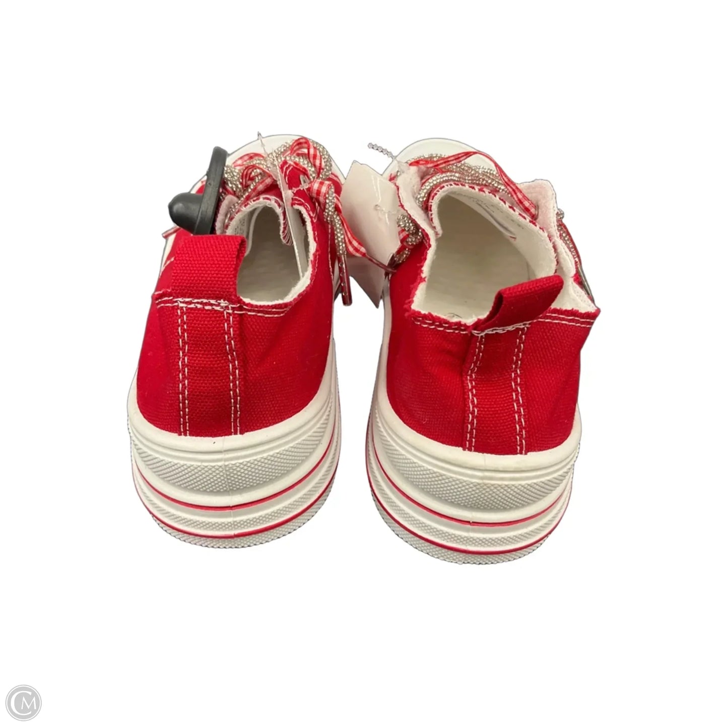 Shoes Sneakers By Very G In Red, Size: 8.5