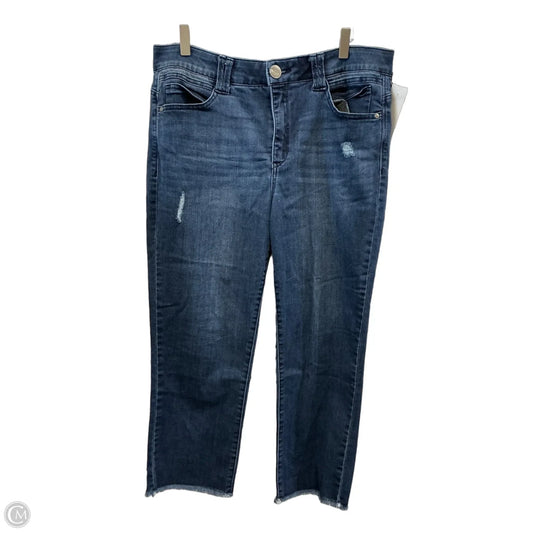 Jeans Cropped By Democracy In Blue Denim, Size: 14p
