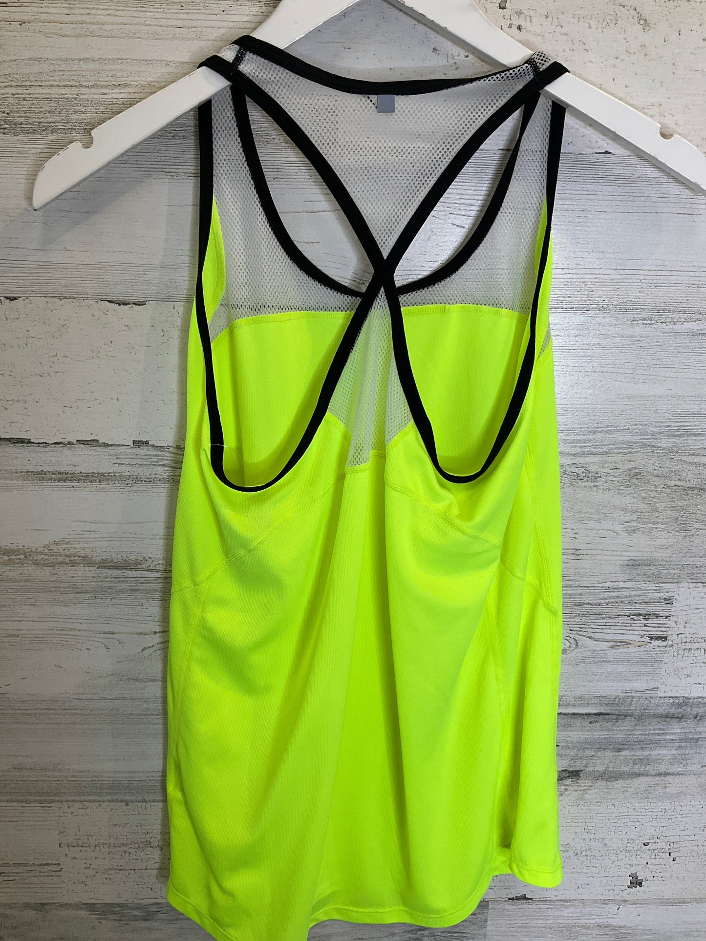 Yellow Athletic Tank Top Nike Apparel, Size S