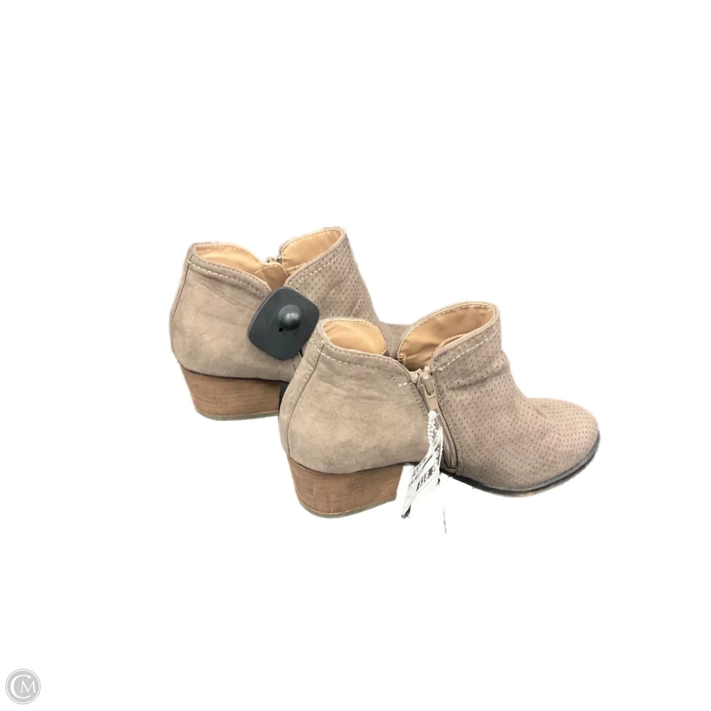 Boots Ankle Heels By Life Stride In Taupe, Size: 6