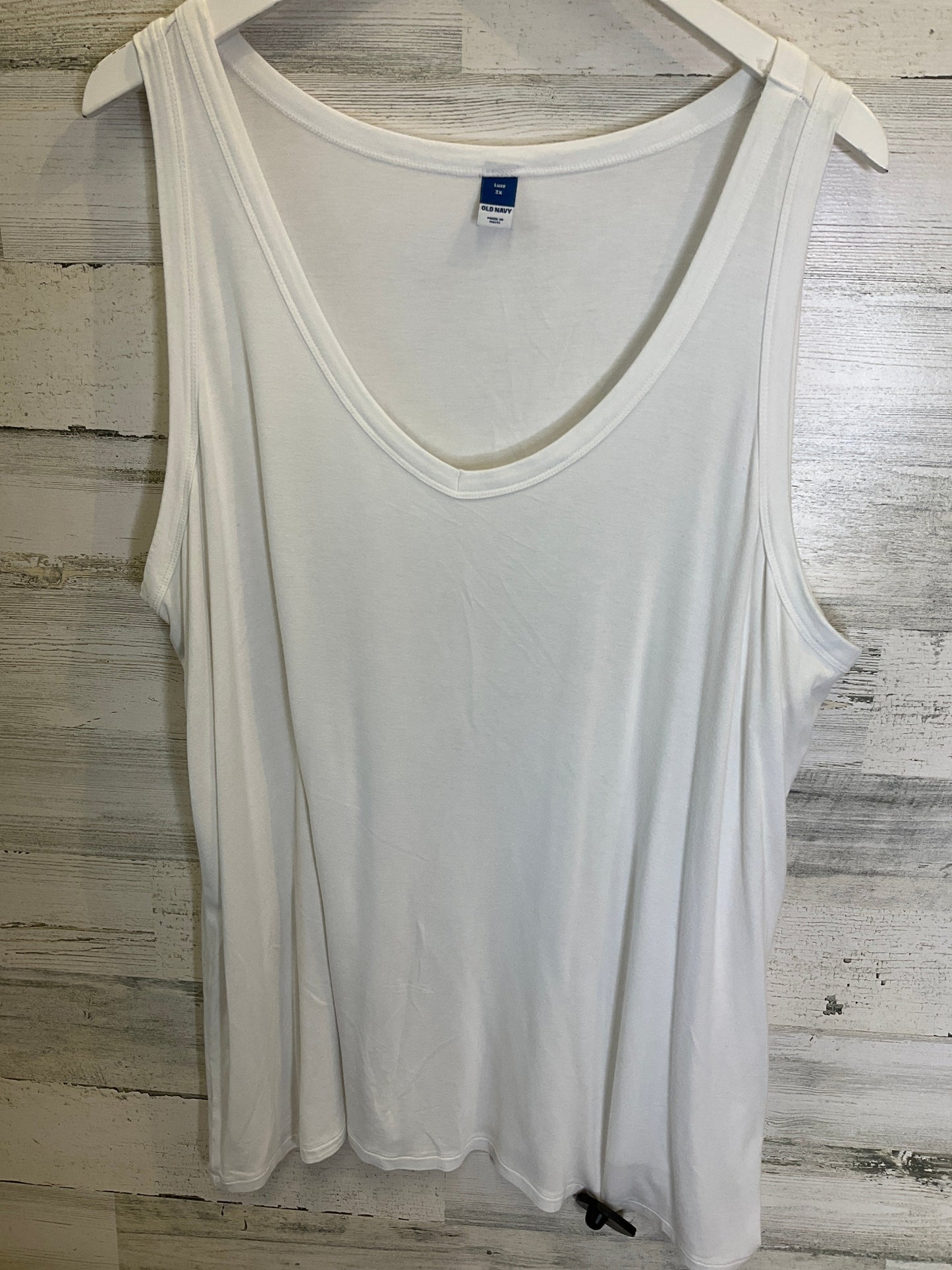 White Tank Top Old Navy, Size 3x