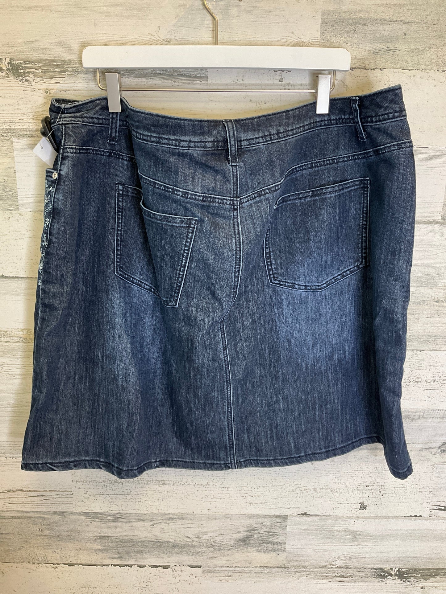 Blue Denim Skort Cj Banks, Size 22