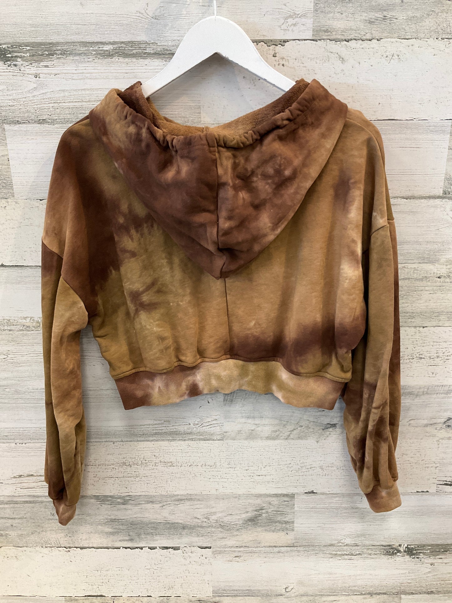 Sweatshirt Hoodie By Bp In Brown, Size: S