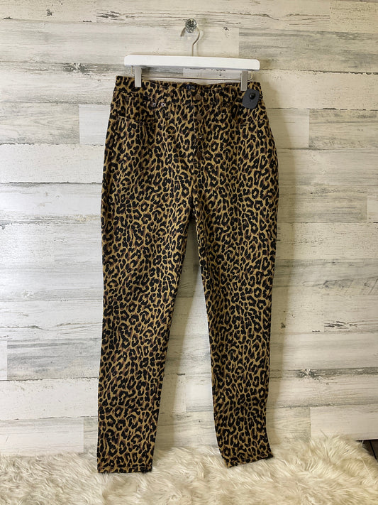 Jeans Skinny By J. Crew In Animal Print, Size: 12