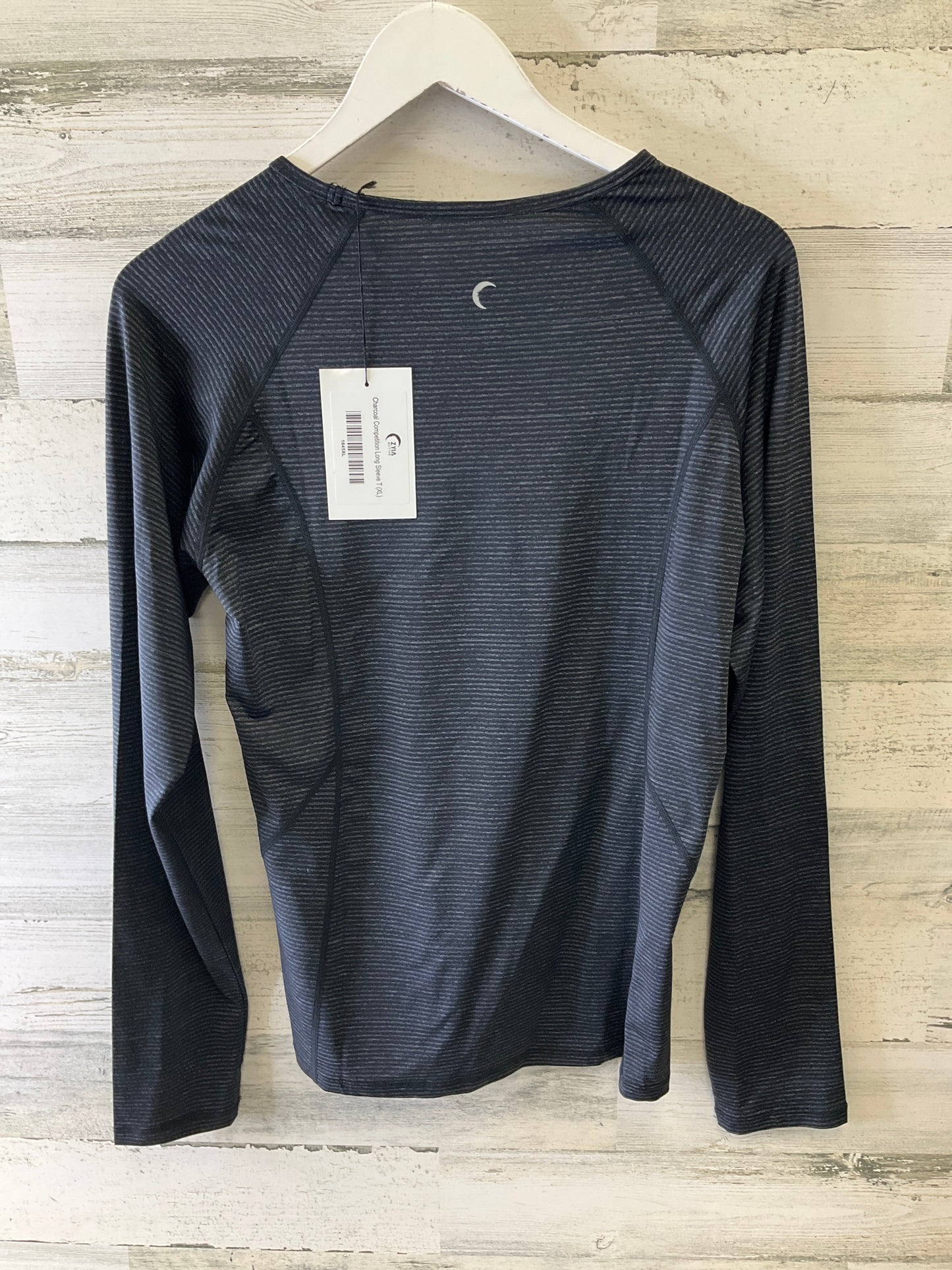 Athletic Top Long Sleeve Crewneck By Zyia In Grey, Size: Xl