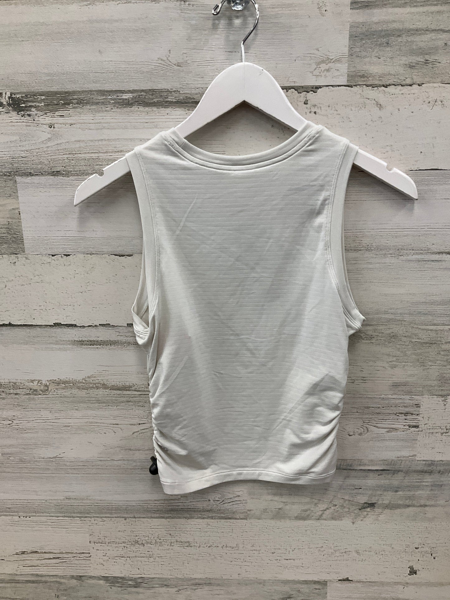 Athletic Tank Top By Lululemon In White, Size: S