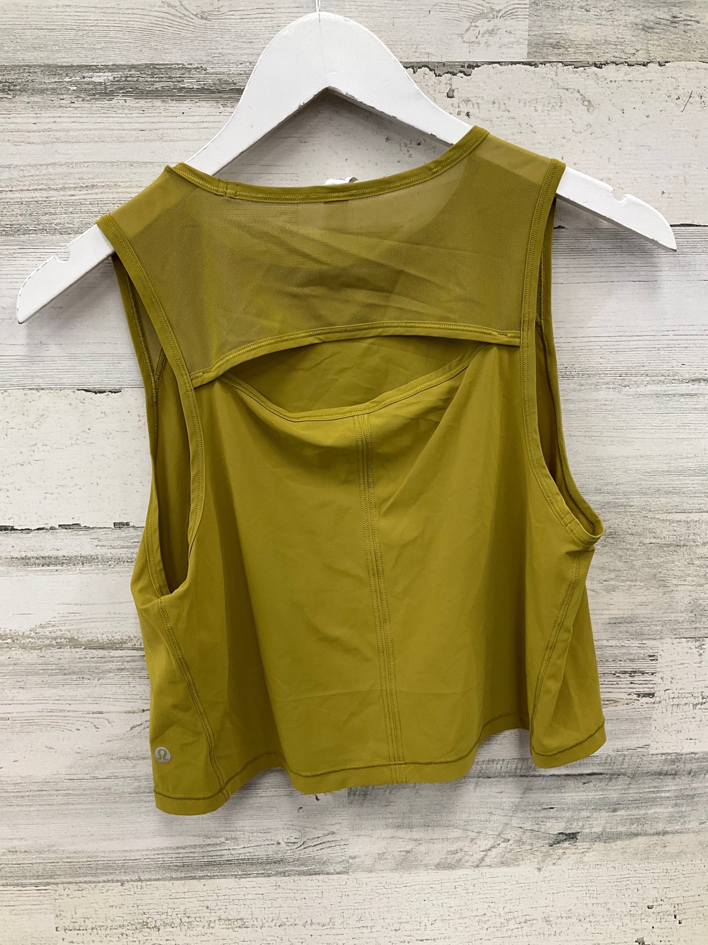 Athletic Tank Top By Lululemon In Green, Size: 6