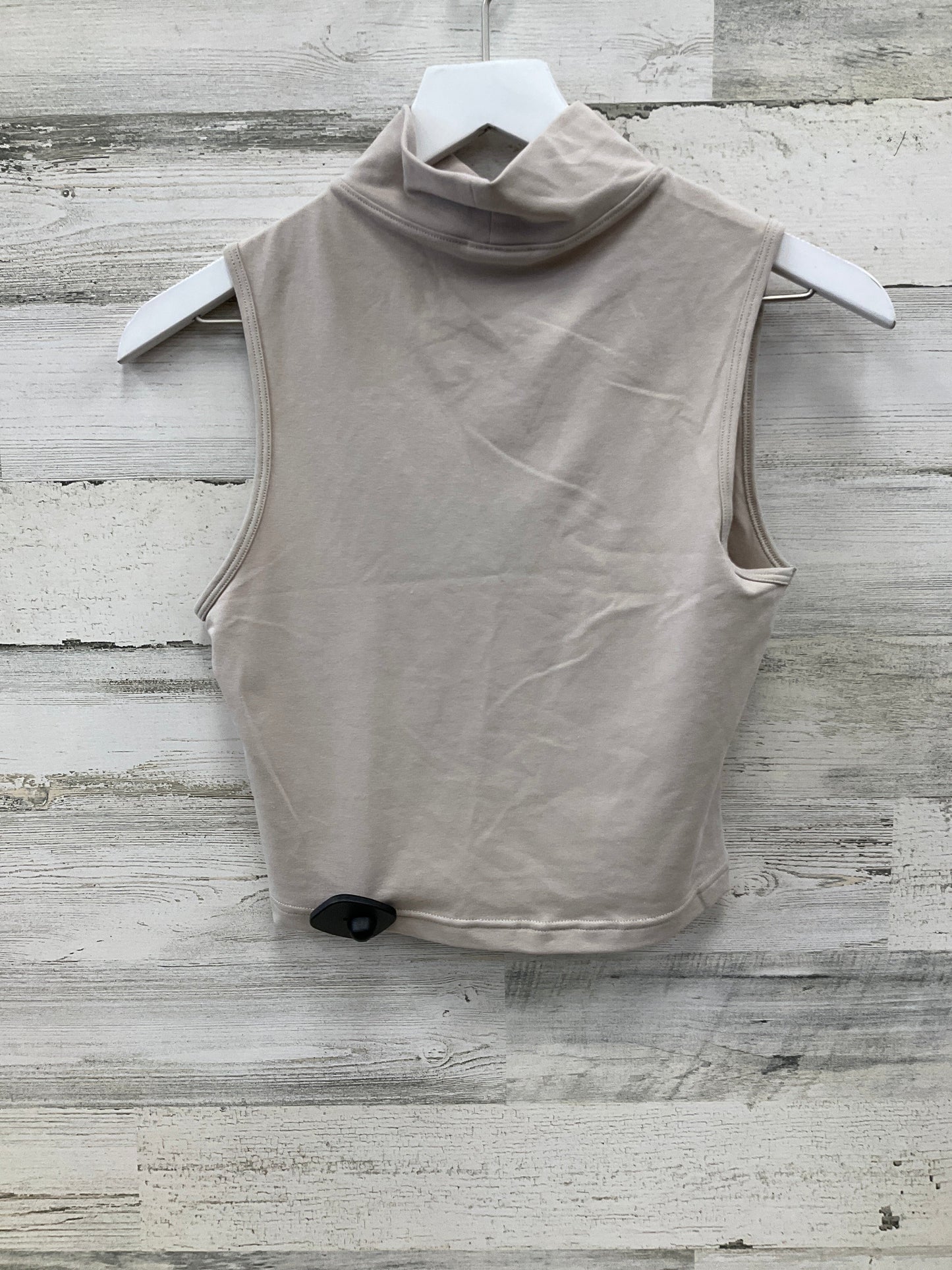 Athletic Tank Top By Nike Apparel In Beige, Size: S