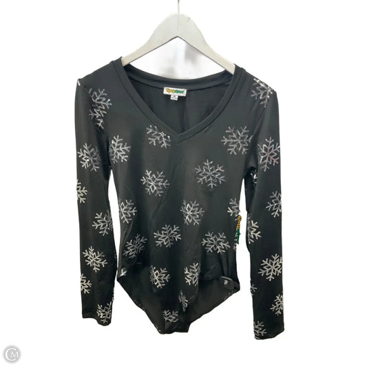 Bodysuit By Clothes Mentor In Black, Size: L